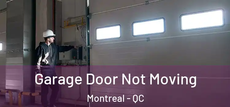  Garage Door Not Moving Montreal - QC