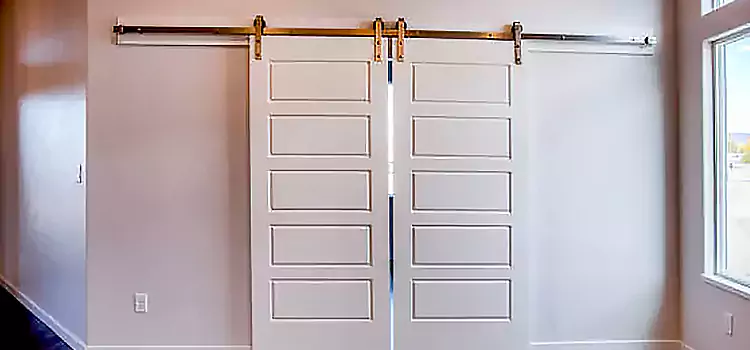 Glass Barn Door with Installation Hardware Kit Montreal
