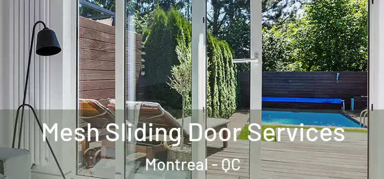 Mesh Sliding Door Services Montreal - QC